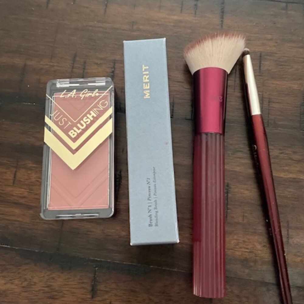 Brand New Makeup Brushes & Blush